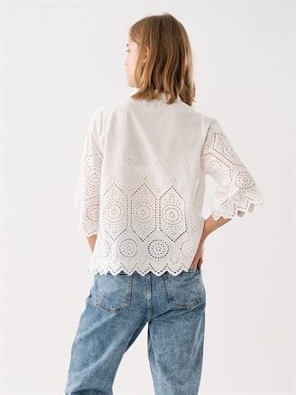 Lollys Laundry LouiseLL Blouse SS White